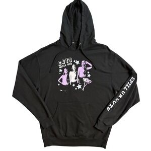 Olivia Rodrigo GUTS World Tour Black Hoodie Sweatshirt "Spill Ur Guts" Merch L